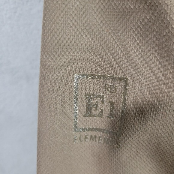 REI Jacket Womens Large Brown Blue Elements Hooded Fleece Lined Full Zip Outdoor - Picture 6 of 8